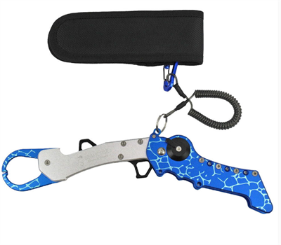 Makas ve Penseler Sea Horse Balık Tutucu  - KIRMIZI PT-01