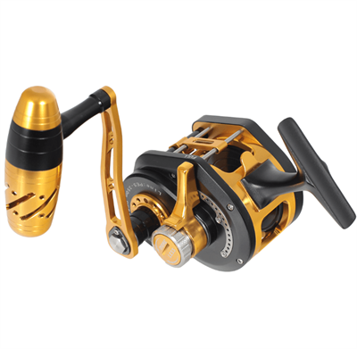 Seabor Hercule 300X-L Black Gold Çıkrık Olta Makinesi Baitcasting & Çıkrık Makineleri