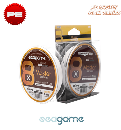 İp MisinalarSeagame Master 8x 300m White İp Misina - 0.6PE 0.12MM