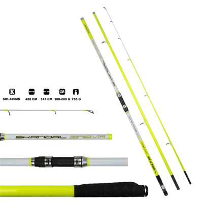 Surf KamışlarıSunset Skandal Inova Hybrid 420 MN Surf Kamışı 100-200 gr