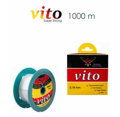 Fluorocarbon (Leader) MisinalarVİTO 1000M BOBİN MİSİNA ŞEFFAF