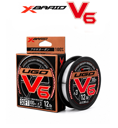 Ygk X060 F-Ugo V6 Soft Fluorocarbon 100M  Fluorocarbon (Leader) Misinalar