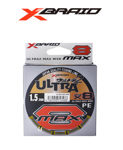 YGK Ygk XBraid Ultra 2 Max PE WX8 200 Mt Multicolor İp Misina - 0.6PE 5.6KG İp Misinalar