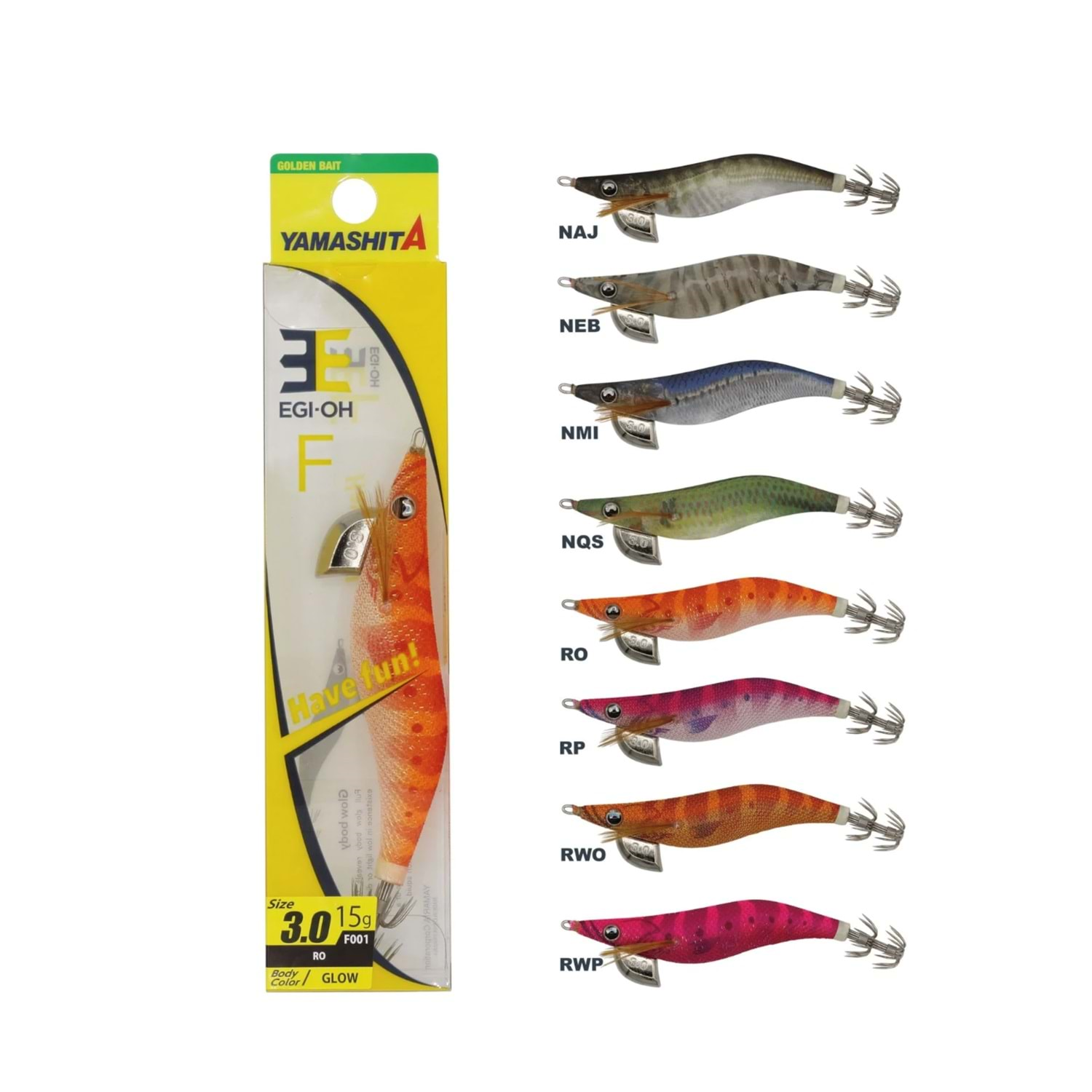 YAMASHİTA | Yamashita Egi Oh F 3.0 Kalamar Zokası - RP