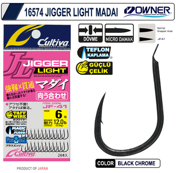 Cultiva 16574 Jigger Light İğne