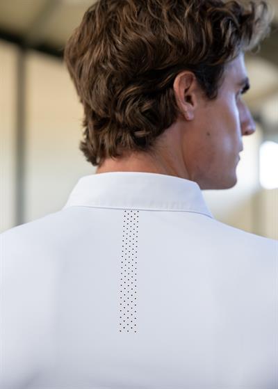 Active Kısa Kollu Yarışma Bluzu (Beyaz)