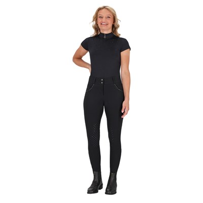 Binici Bluzu - Oakleigh - Siyah - Kısa Kollu
