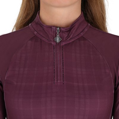 Binici Bluzu - Zahra - Bordo