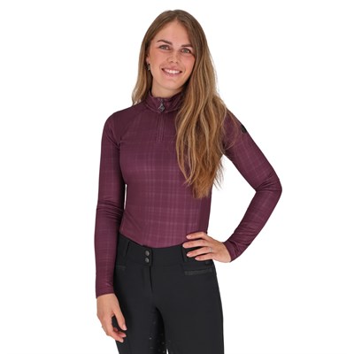 Binici Bluzu - Zahra - Bordo
