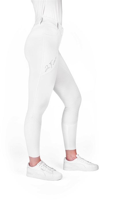 Equitheme Elsa Binici Yarışma Pantalonu - Beyaz
