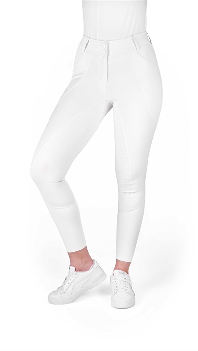 Equitheme Elsa Binici Yarışma Pantalonu - Beyaz