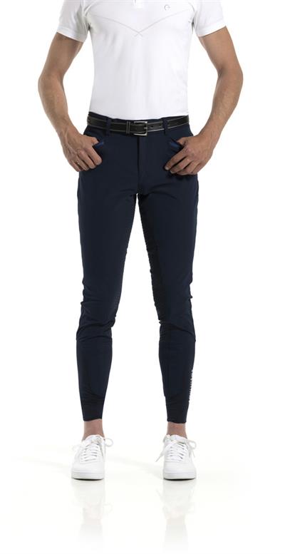 Erkek Binici Pantalonu - Equitheme Georg - Siyah