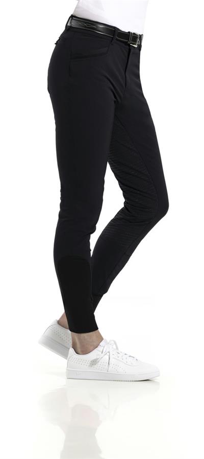 Erkek Binici Pantalonu - Equitheme Georg - Siyah