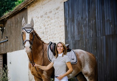 Equitheme Suzanne - Polo Binici Yarışma Bluzu - Taupe