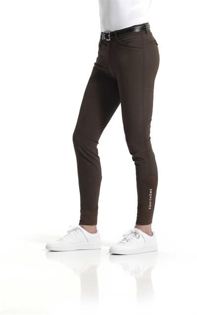 Erkek Binici Pantalonu - Equitheme Georg - Kahverengi