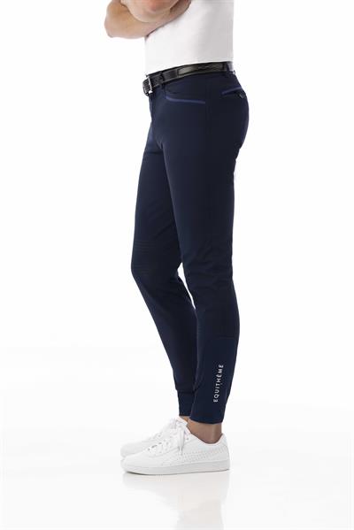 Erkek Binici Pantalonu - Equitheme Georg - Navy