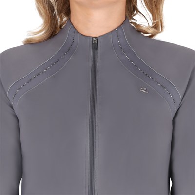 Fermuarlı Sweatshirt - Oakleigh - Çelik Gri