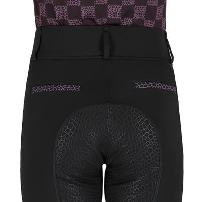 Genç Binici Taytı Lize Full Grip Siyah