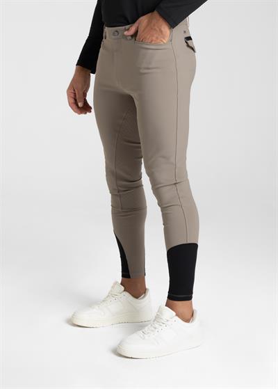 Performance Binici Pantalonu (Boz Kahverengi) Full Grip