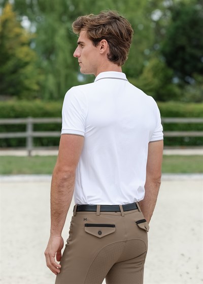 Polo Binici Bluzu Core (Beyaz)