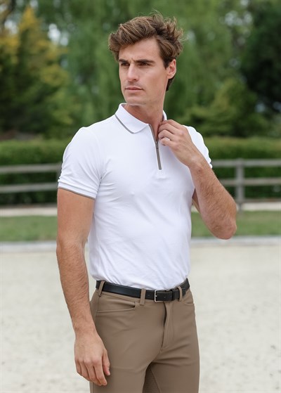 Polo Binici Bluzu Core (Beyaz)