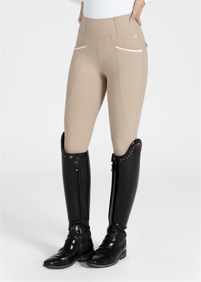 Pro Riding Binici Taytı (Bej) Full Grip