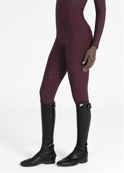Pro Riding Binici Taytı (Bordo) Full Grip