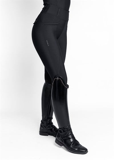 Pro Riding Binici Taytı (Siyah) Full Grip