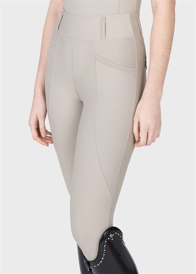 Pro Riding Binici Taytı (Soft Boz Kahverengi) Full Grip