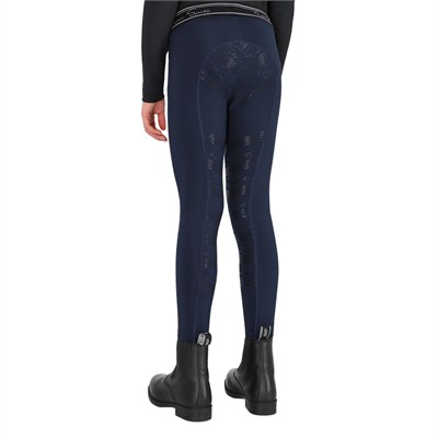 QHP Eden Junior Full Grip Çocuk Binici Taytı - Lacivert