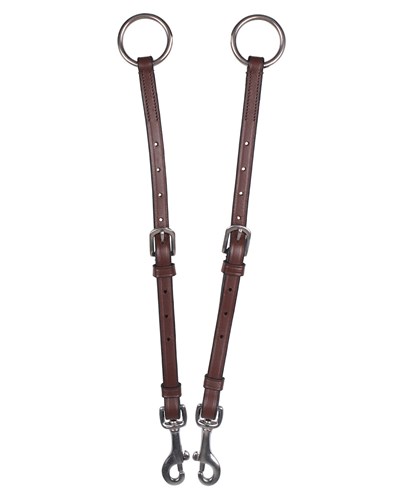 QHP Göğüslük İçin Martingal Çatalı (Deri - Çift)