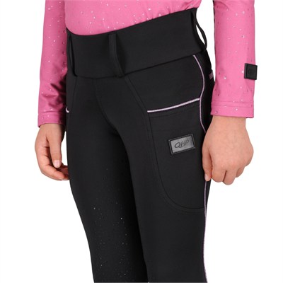 QHP Isalyn Termal - Silikon Full Grip Çocuk Binici Taytı