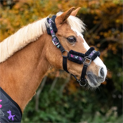 QHP Isalyn Yumuşak Astarlı Pony Başlık Seti ve 2m Yedek İpi