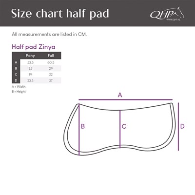 QHP Zinya Kürklü Eyer Altı Pad