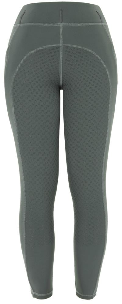 Riding World Volga Full Grip Kışlık Binici Taytı - Yeşil