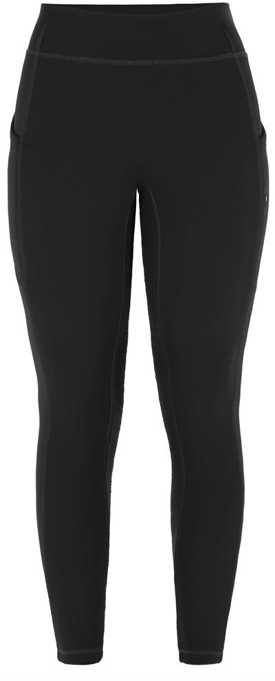 Riding World Volga Full Grip Kışlık Binici Taytı - Siyah