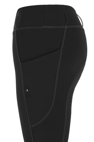 Riding World Volga Full Grip Kışlık Binici Taytı - Siyah