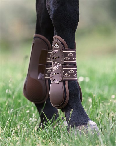 TRH5 Arka Koruyucu Getr (Fetlock Boots) - Kahverengi