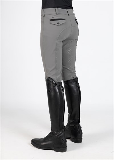 YR Performance Genç Binici Pantalonu (Gri) Full Grip