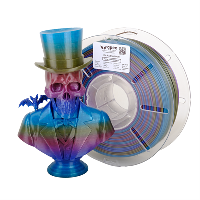 Apex3D Gökkuşağı PLA+ Filament - Kozmik Nebula 1 Kg 1.75mm