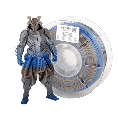 Apex3D Gökkuşağı PLA+ Filament - Metalik İhtişam 1 Kg 1.75mm