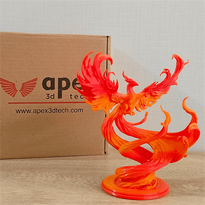 Apex3D Gradyant PLA+ Filament - Alev Topu 1 Kg 1.75mm