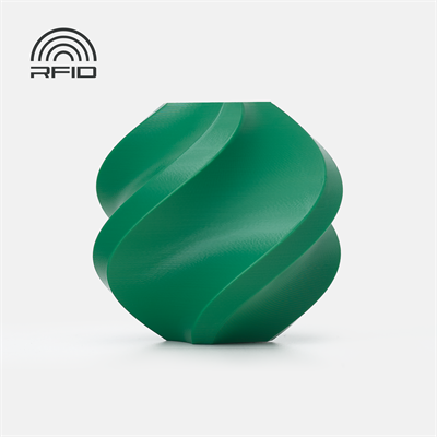 Bambu Lab PLA Basic Ökse Otu Yeşili Filament 1.75mm 1 Kg - Makaralı