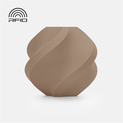 Bambu Lab PLA Mat Latte Kahverengi Filament 1.75mm 1 Kg - Makaralı