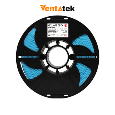 Elas 3D Açık Mavi PLA Pro Filament - 1.75mm - 1 Kg