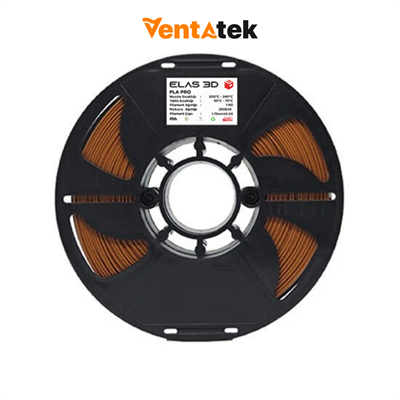 Elas 3D Kahverengi PLA Pro Filament - 1.75mm - 1 Kg