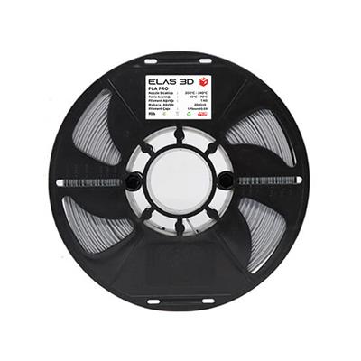 Elas 3D Gümüş Gri PLA Pro Filament - 1.75mm - 1 Kg