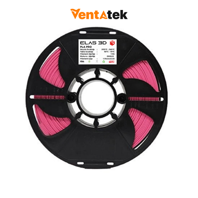 Elas 3D Pembe PLA Pro Filament - 1.75mm - 1 Kg