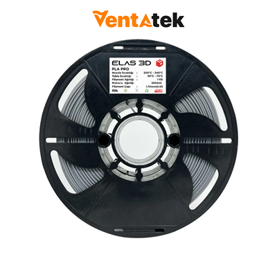Elas 3D Gri PLA Pro Filament - 1.75mm - 1 Kg