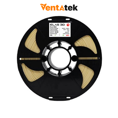 Elas 3D Bej PLA Pro Filament - 1.75mm - 1 Kg